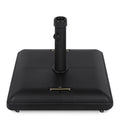 81lb. Heavy Duty Concrete Umbrella Base Stand with Wheels for outdoor comfort and convenience
