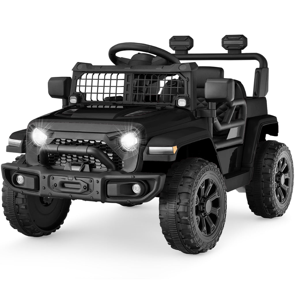 6V Kids Ride-On Truck Car with Parent Remote Control 4-Wheel Suspension designed for kids' playtime and gifts