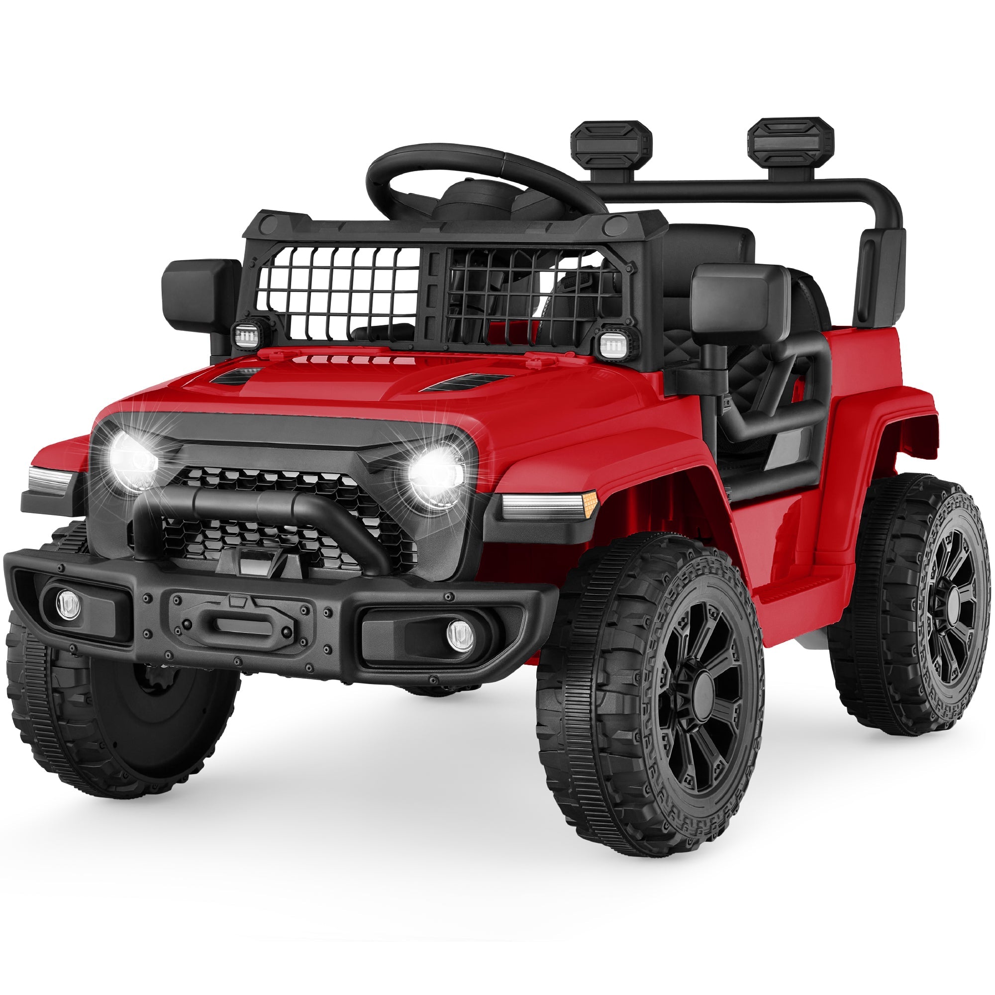 6V Kids Ride-On Truck Car with Parent Remote Control 4-Wheel Suspension designed for kids' playtime and gifts