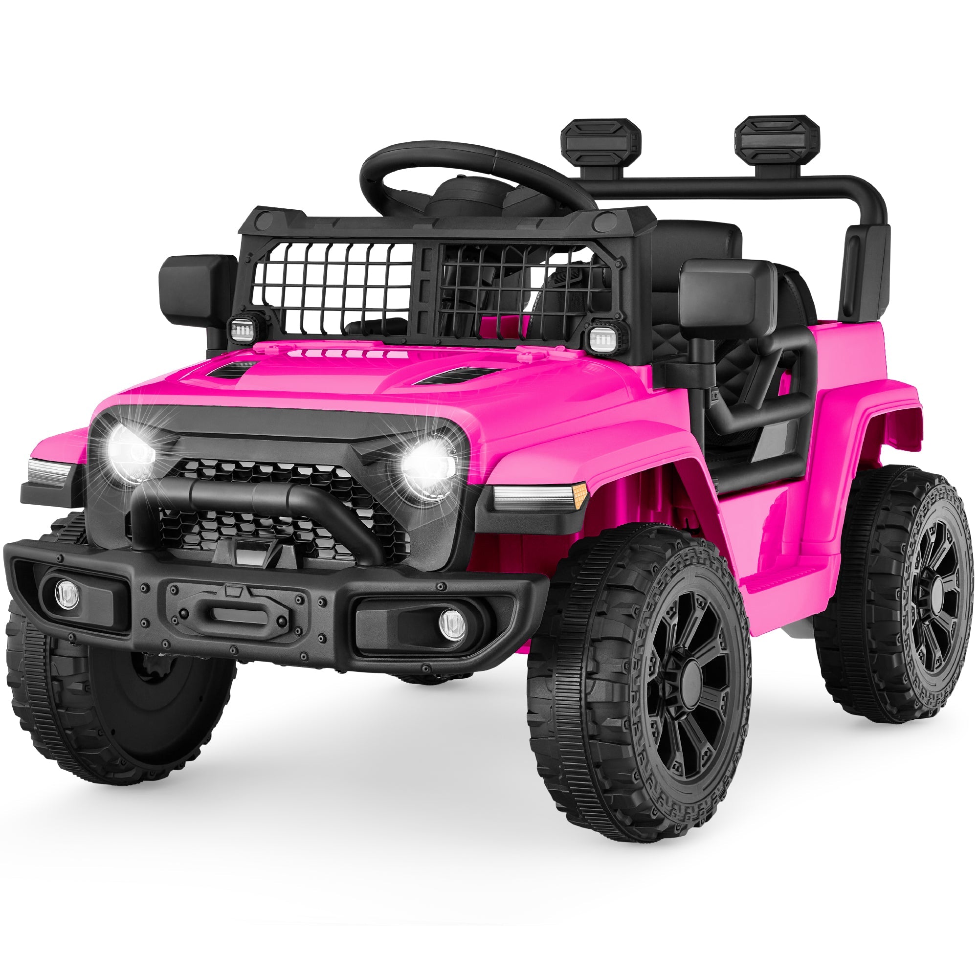 6V Kids Ride-On Truck Car with Parent Remote Control 4-Wheel Suspension designed for kids' playtime and gifts