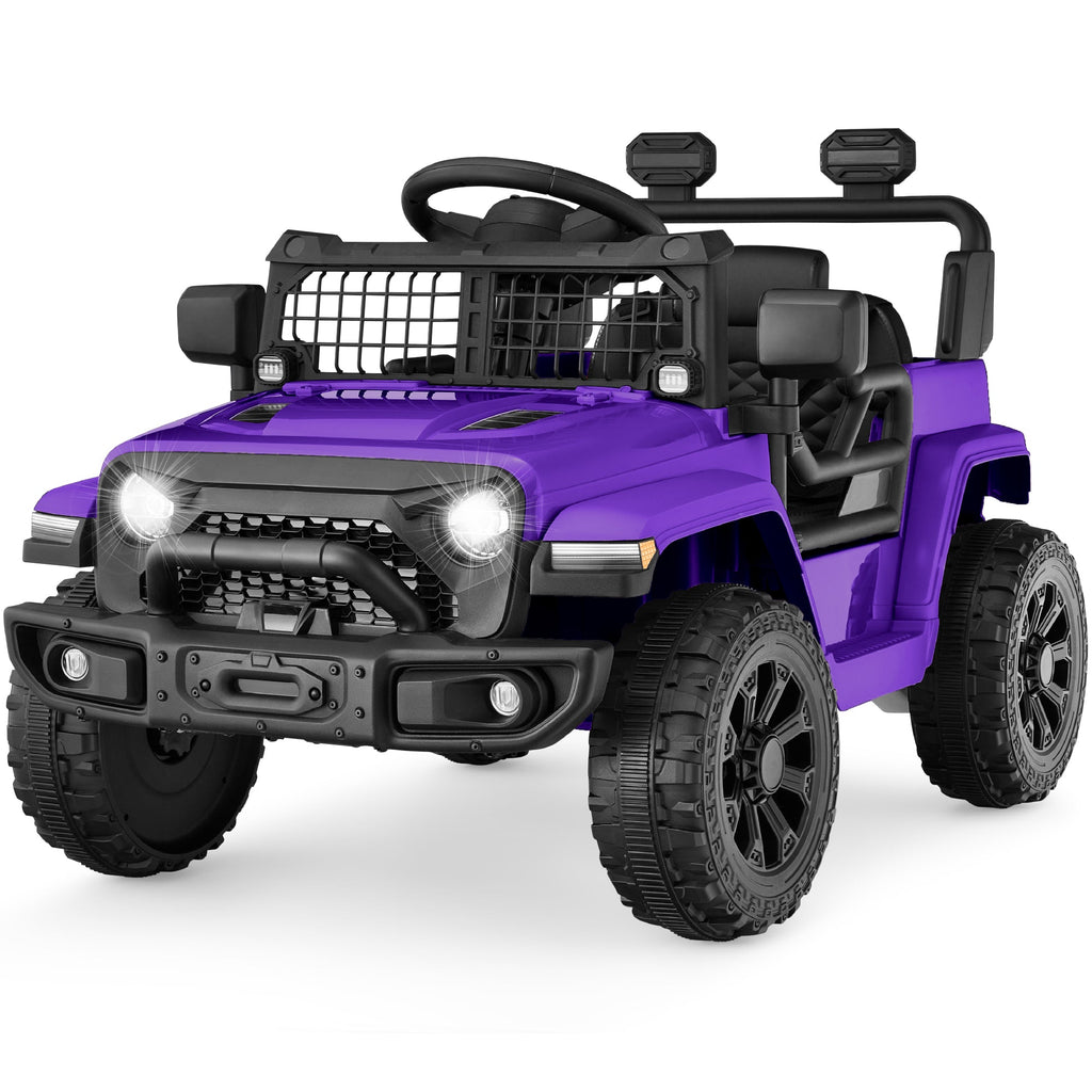 6V Kids Ride-On Truck Car with Parent Remote Control 4-Wheel Suspension designed for kids' playtime and gifts