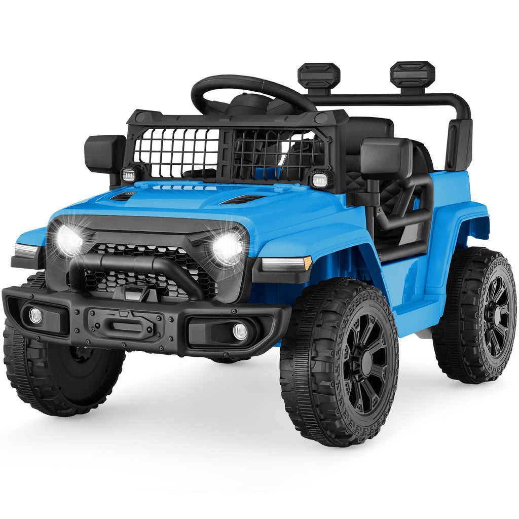 6V Kids Ride-On Truck Car with Parent Remote Control 4-Wheel Suspension designed for kids' playtime and gifts