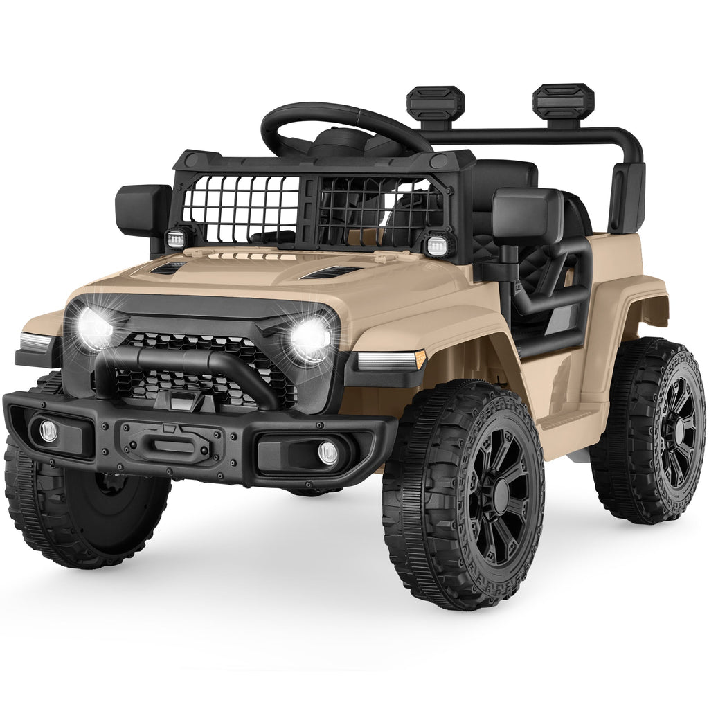 6V Kids Ride-On Truck Car with Parent Remote Control 4-Wheel Suspension designed for kids' playtime and gifts