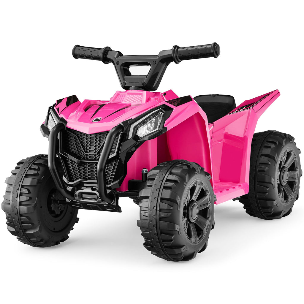 6V Kids Ride-On 4-Wheeler Quad ATV Car with 1.8mph Max Speed Treaded Tires for active play and family fun