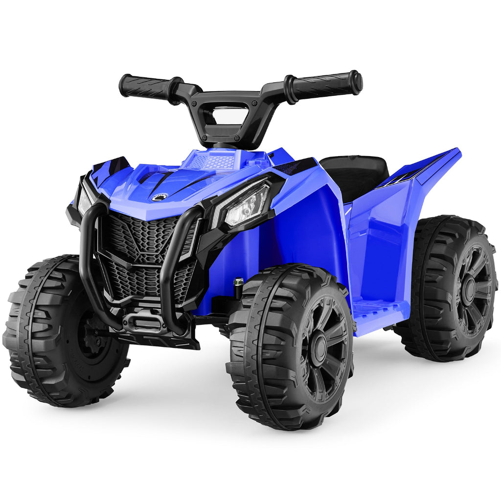 6V Kids Ride-On 4-Wheeler Quad ATV Car with 1.8mph Max Speed Treaded Tires for active play and family fun