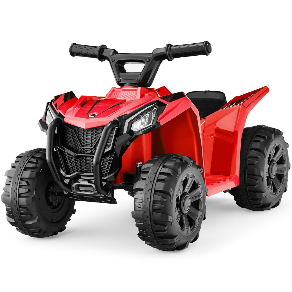6V Kids Ride-On 4-Wheeler Quad ATV Car with 1.8mph Max Speed Treaded Tires for active play and family fun