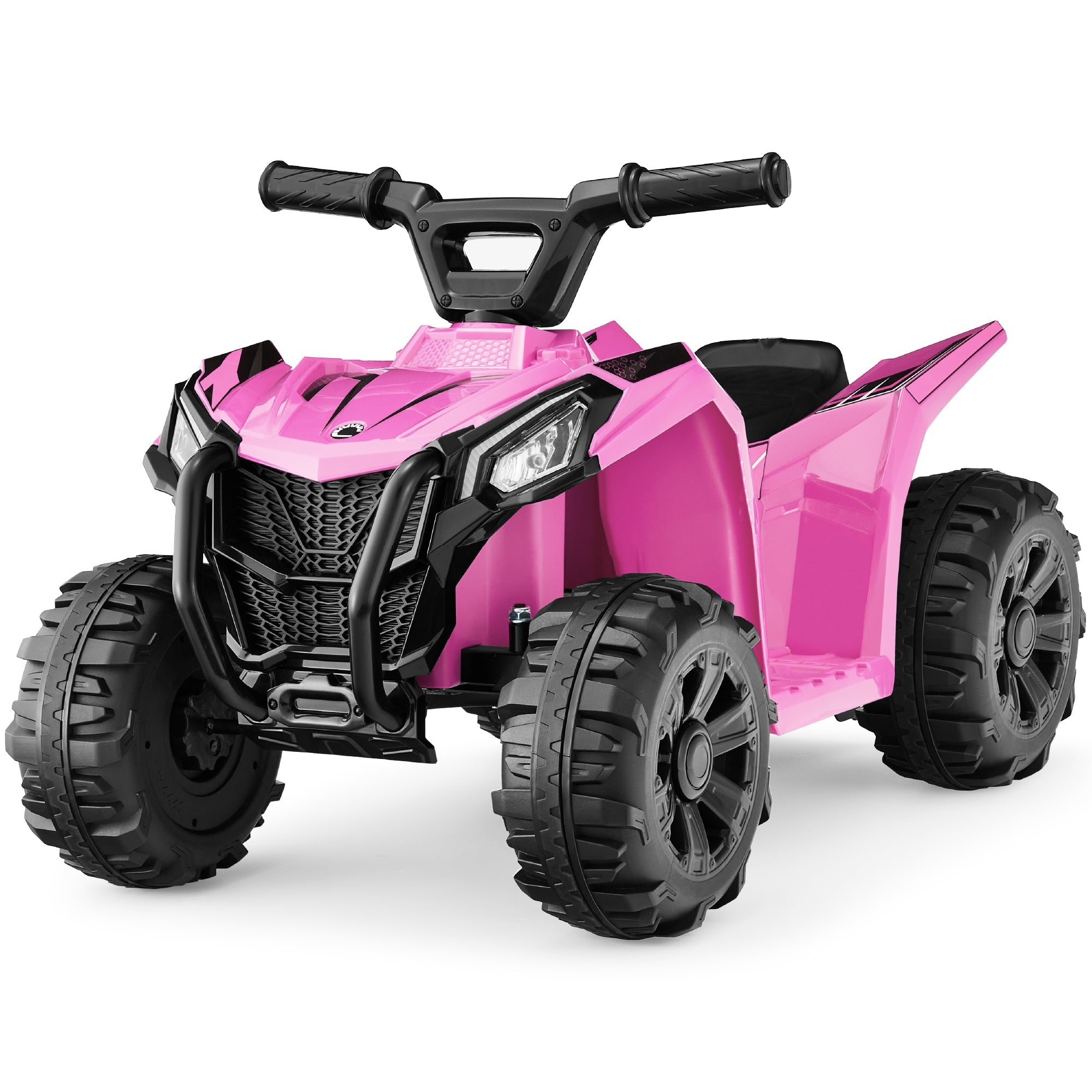 6V Kids Ride-On 4-Wheeler Quad ATV Car with 1.8mph Max Speed Treaded Tires for active play and family fun