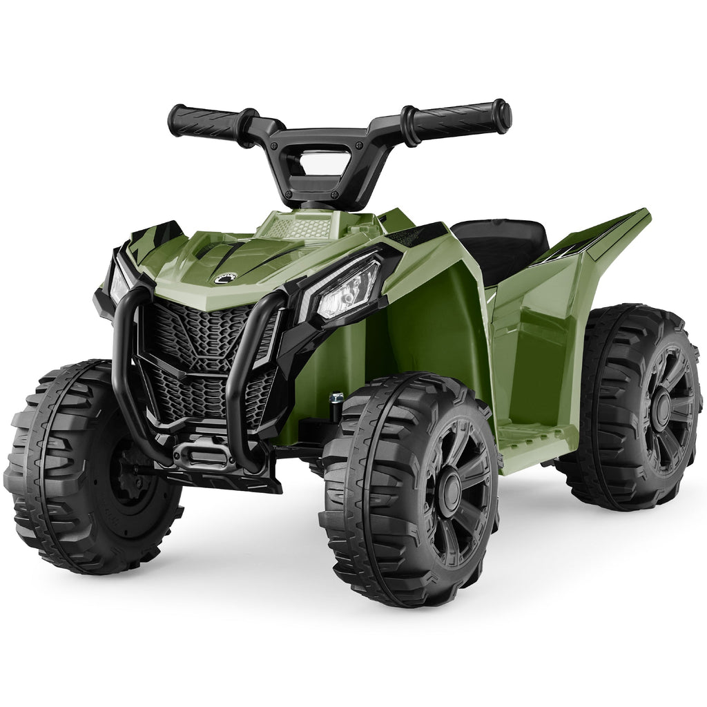 6V Kids Ride-On 4-Wheeler Quad ATV Car with 1.8mph Max Speed Treaded Tires for active play and family fun